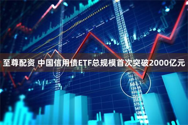 至尊配资 中国信用债ETF总规模首次突破2000亿元